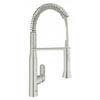 Grohe K7 Kitchen Sink Mixer with Professional Spray - SuperSteel - 31379DC0 profile small image view 1 