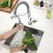 Grohe Eurocube Professional Kitchen Sink Mixer - Chrome - 31395000 profile small image view 3 