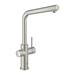 Grohe L-Spout Blue Home Duo Starter Kit - Stainless Steel - 31454DC1 profile small image view 2 