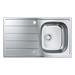 Grohe K200 1.0 Bowl Stainless Steel Kitchen Sink - 31552SD1 profile small image view 3 