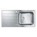 Grohe K500 1.0 Bowl Stainless Steel Kitchen Sink - 31563SD1 profile small image view 2 