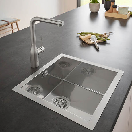 Grohe K700 1 0 Bowl Stainless Steel Kitchen Sink 31578sd0