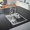 Grohe K800 1.0 Bowl Stainless Steel Kitchen Sink - 31583SD0 profile small image view 1 