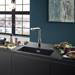 Grohe Essence Smartcontrol Kitchen Sink Mixer with Pull Out Spray - 31615000 profile small image view 3 