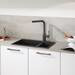 Grohe K500 1.5 Bowl Composite Quartz Kitchen Sink - Black - 31648AP0 profile small image view 4 