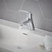 hansgrohe Focus Single Lever Basin Mixer 70 without Waste - 31733000 profile small image view 3 