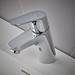 hansgrohe Focus Single Lever Basin Mixer 70 without Waste - 31733000 profile small image view 4 