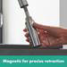 hansgrohe Focus M41 Single Lever Kitchen Mixer 240 with Pull Out Spray - Chrome - 31815000 profile small image view 7 
