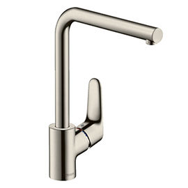 hansgrohe Focus M41 Single Lever Kitchen Mixer 280 - Stainless Steel - 31817800