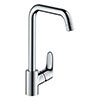hansgrohe Focus M41 Single Lever Kitchen Mixer 260 - Chrome - 31820000 profile small image view 1 