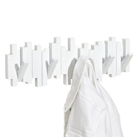 Umbra Sticks 5 Hook Wall-Mount Hook Rack - White - 318211-660 at ...