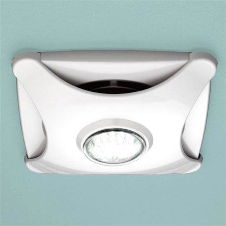 Hib Air Star Bathroom Ceiling Fan With Led Lights White 31900