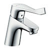 hansgrohe Focus Care Single Lever Basin Mixer 70 with Pop-up Waste - 31910000 profile small image view 1 
