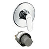 hansgrohe Focus Concealed Manual Shower Mixer Set - 31966000 profile small image view 1 