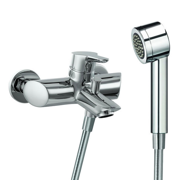 Laufen - Twin Pro Wall Mounted Bath Shower Mixer with Kit at Victorian ...