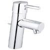 Grohe Concetto Mono Basin Mixer with Pop-up Waste - 3220210L profile small image view 1 