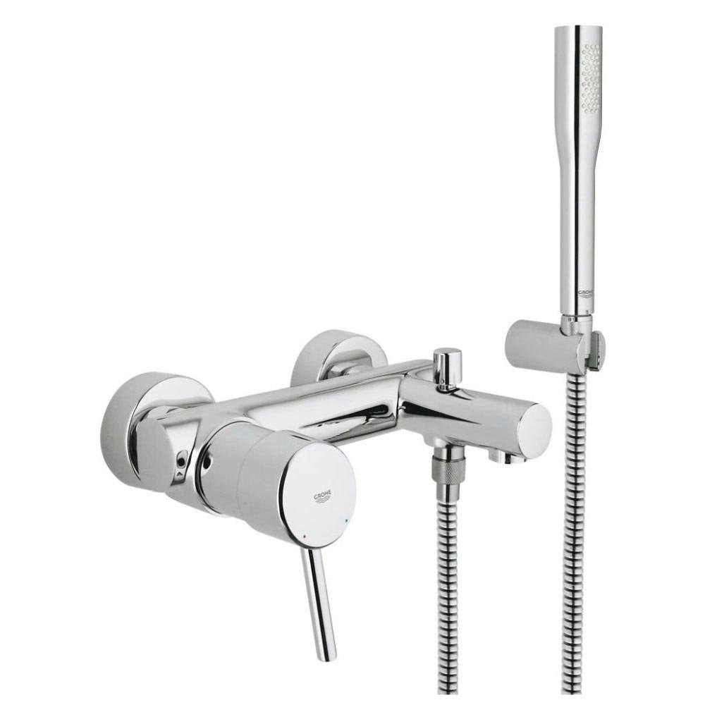 Grohe Concetto Wall Mounted Bath Shower Mixer Victorian Plumbing