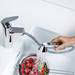 Grohe Eurodisc Cosmopolitan Kitchen Sink Mixer with Pull Out Spray - 32257002 profile small image view 3 
