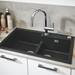 Grohe Minta Kitchen Tap - Pull Out Kitchen Mixer - Chrome profile small image view 3 