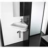 Roca - The Gap 480mm wall mounted corner basin - 1 tap hole - 32747R000 profile small image view 2 
