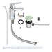 Grohe Eurosmart Cosmopolitan Mono Basin Mixer with Pop-up Waste - 32825000 profile small image view 3 