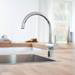 Grohe Minta Kitchen Sink Mixer - Chrome - 32917000 profile small image view 3 