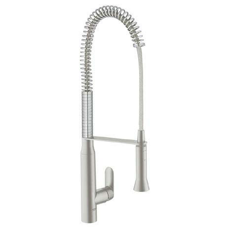 Grohe K7 Kitchen Sink Mixer with Professional Spray - SuperSteel - 32950DC0