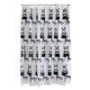 Aqualona Zebra PEVA Shower Curtain - W1800 x H1800mm - 33111 profile small image view 1 