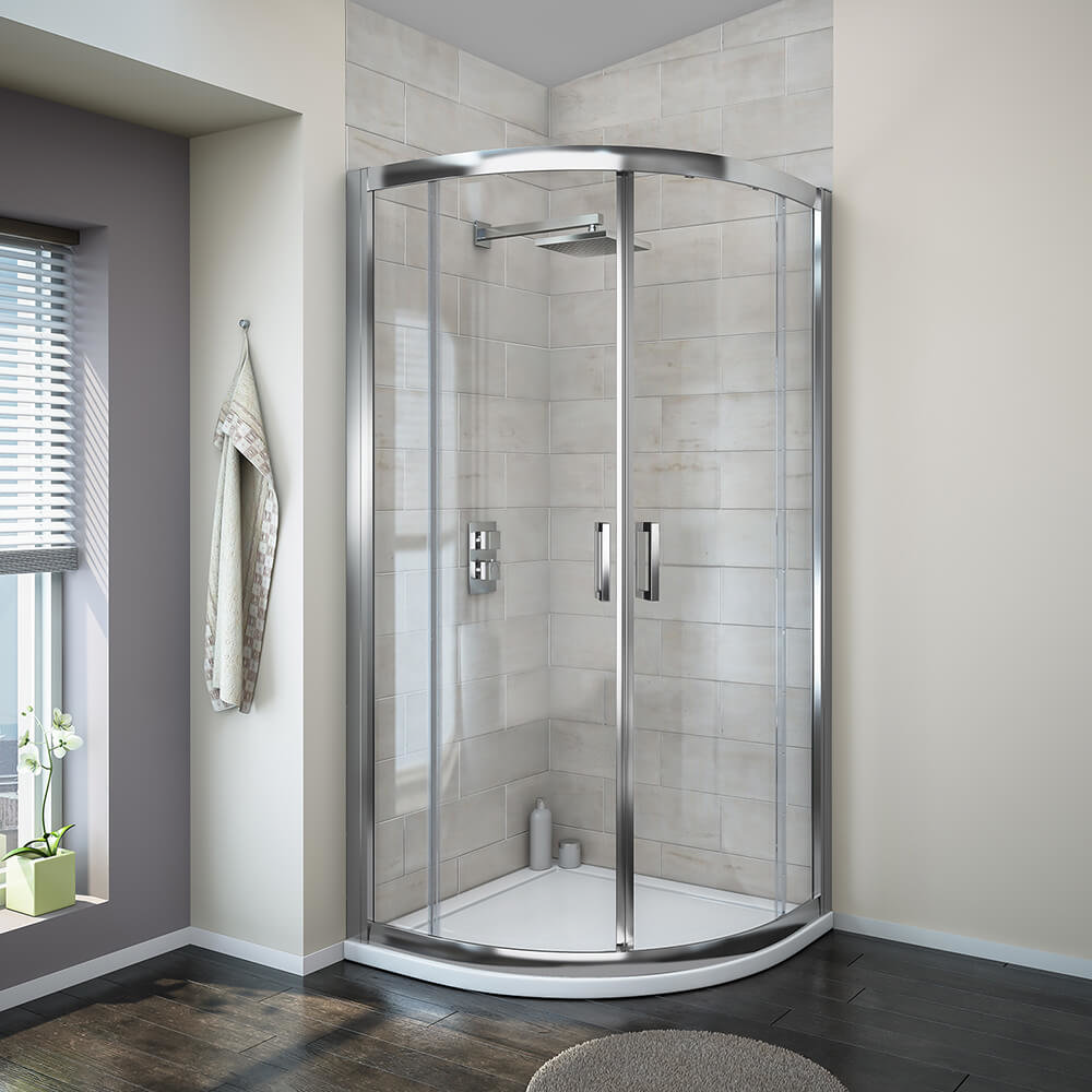 Turin 8mm Quadrant Shower Enclosure | Get Your Bathroom Christmas-Ready In 12 Days