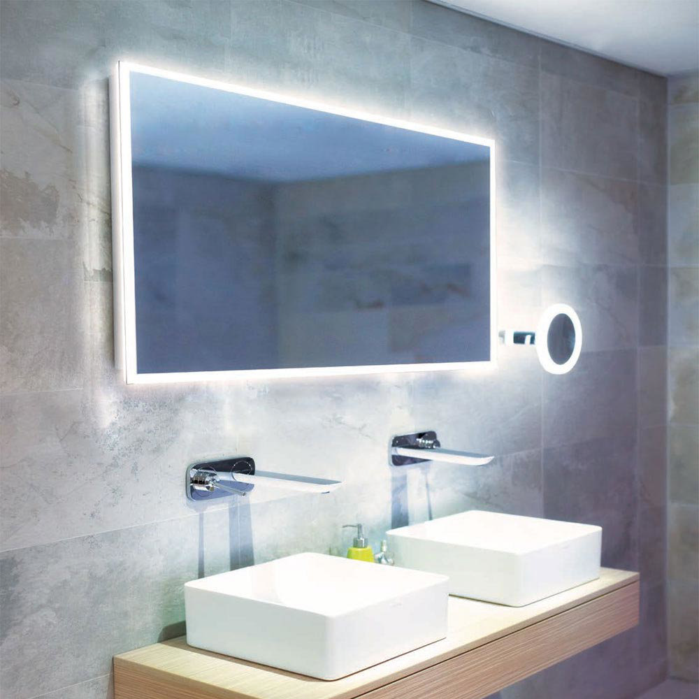 HIB Globe 123 LED Ambient Mirror | Get Your Bathroom Christmas-Ready In 12 Days