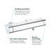 Grohe Grohtherm 2000 Thermostatic Shower Mixer - 34169001 profile small image view 2 