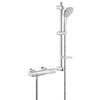 Grohe Grohtherm 1000 Cosmopolitan Thermostatic Shower Mixer and Kit - 34437000 profile small image view 1 