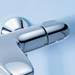 Grohe Grohtherm TMV2 1000 New Thermostatic Bath Shower Mixer - 34439003 profile small image view 3 
