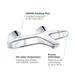 Grohe Grohtherm TMV2 1000 New Thermostatic Bath Shower Mixer - 34439003 profile small image view 4 