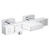 Grohe Grohtherm Cube Thermostatic Bath Shower Mixer - 34508000 profile small image view 1 