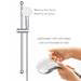 Grohe Grohtherm 800 Thermostatic Shower Mixer 1/2" with Shower Set - 34565001 profile small image view 3 