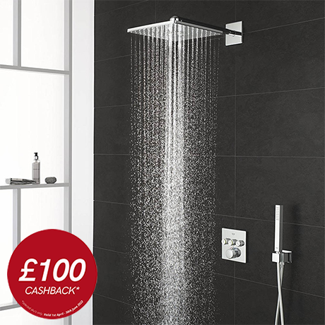 Grohe Grohtherm SmartControl Square Perfect Shower Set with Rainshower 310 SmartActive - 34706000