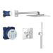 Grohe Grohtherm SmartControl Square Perfect Shower Set with Rainshower 310 SmartActive - 34706000 profile small image view 6 