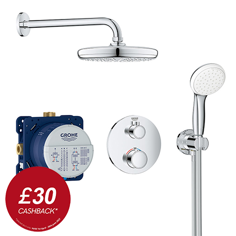 Grohe Grohtherm Perfect Shower Set with Tempesta 210 - 34727000