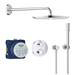 Grohe Grohtherm Perfect Shower Set with Rainshower Cosmopolitan 160 - 34731000 profile small image view 2 