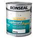 Ronseal One Coat Cupboard & Melamine Paint 750ml - White Gloss profile small image view 2 