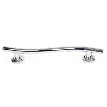 Euroshowers Luxury Contemporary Curved Grab Rail - Chrome - 3 Size Options