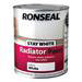 Ronseal White Satin Radiator Paint 250ml (Stay White) profile small image view 2 