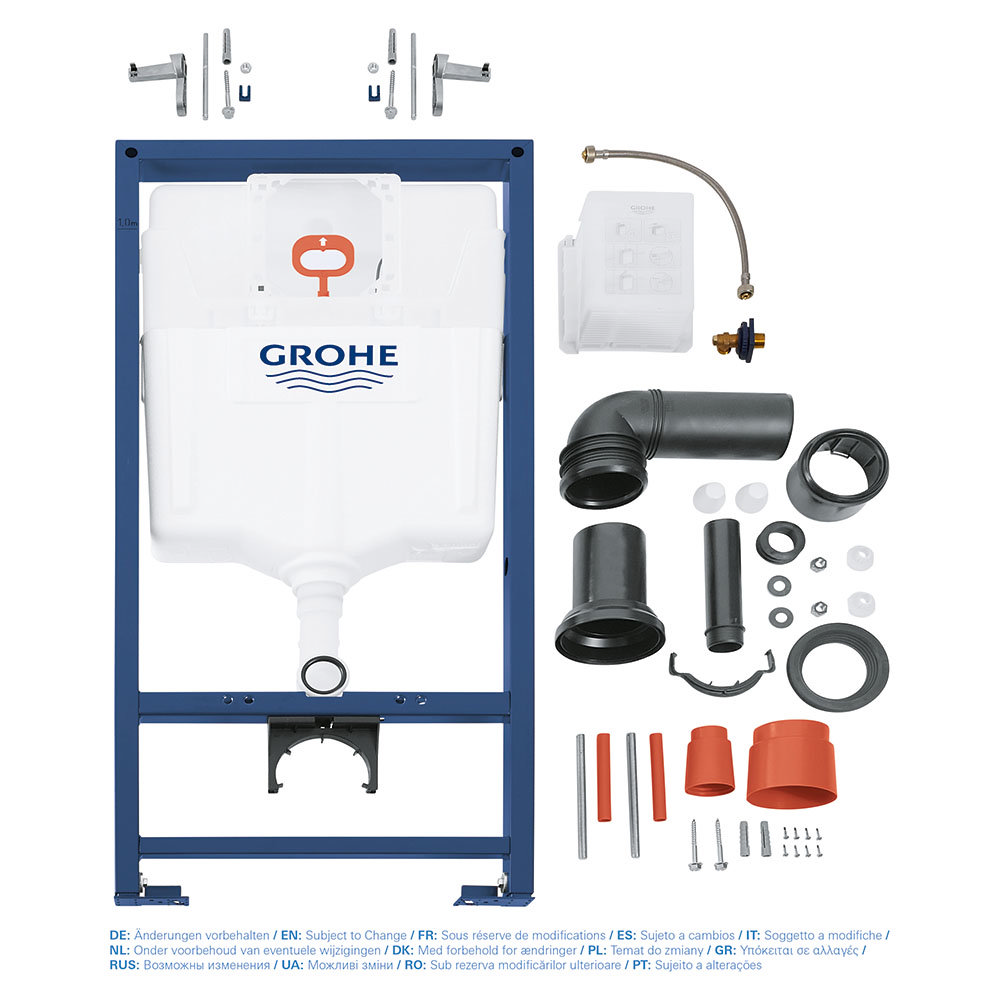 Grohe Rapid SL 1.13m Low Noise Support Frame for Wall Hung WC 38536001