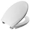 Bemis Oxford Toilet Seat with Adjustable Chrome Hinges - 3900CPT000 profile small image view 1 