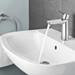 Grohe Bau 550mm 1TH Basin + Full Pedestal profile small image view 2 
