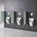 Grohe Bau Ceramic Urinal with Concealed Inlet - 39438000 profile small image view 2 