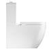 Grohe Euro Rimless Close Coupled Toilet with Soft Close Seat (Bottom Inlet) profile small image view 5 