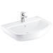 Grohe Bau Ceramic 600mm Complete Basin Package (Tap + waste included) profile small image view 2 