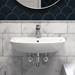 Grohe Bau Ceramic 600mm Complete Basin Package (Tap + waste included) profile small image view 6 